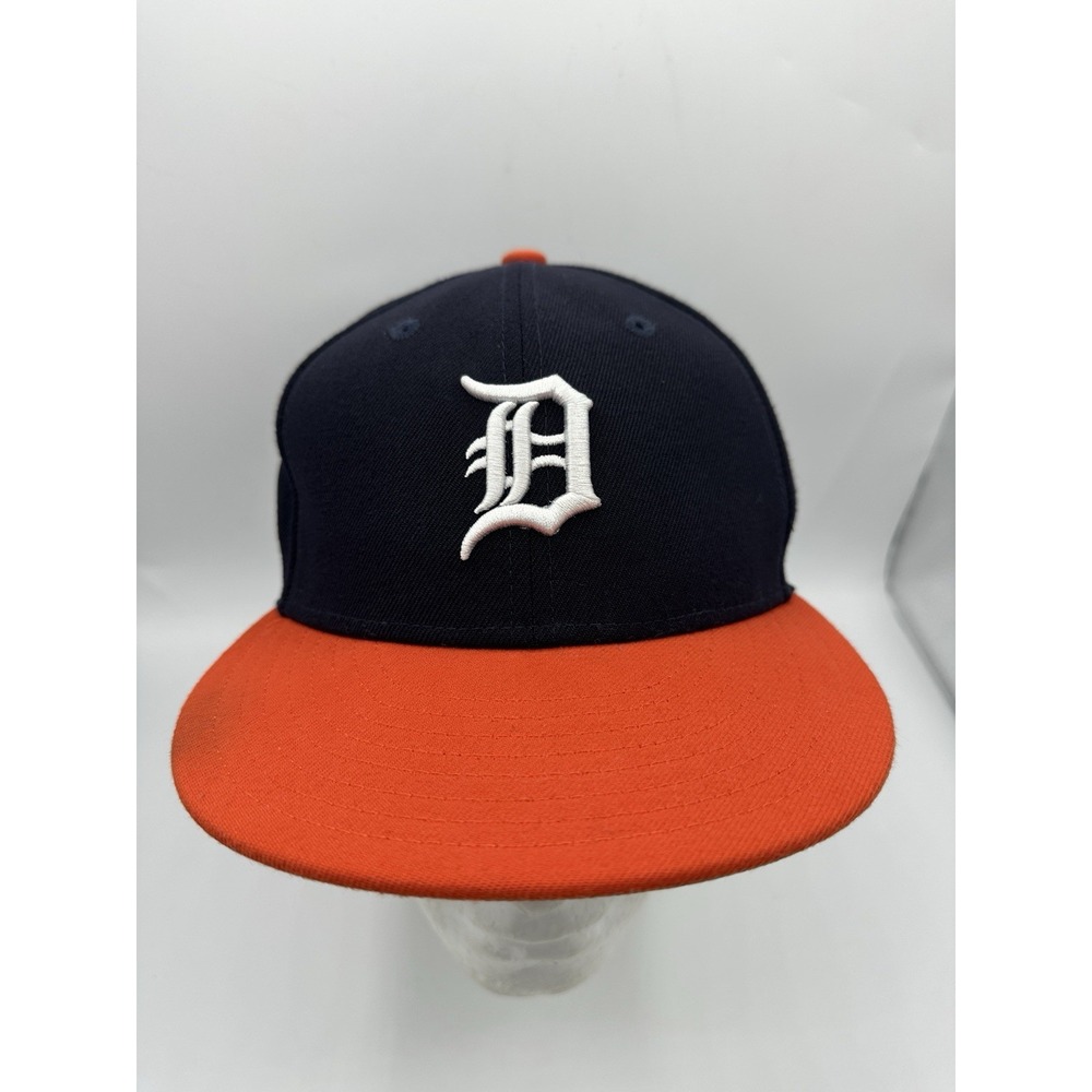 New Era Detroit Tigers 9FIFTY Snapback Hat World Series Champions Navy Orange